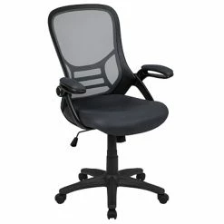 Best reviews of 😀 Office Chairs Flash Furniture Ergonomic Mesh Swivel High Back Office Chair, Dark Gray (HL00161BKDKGY) ⭐