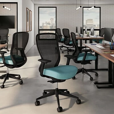 Best Sale 😉 Union & Scale Task Chairs Union & Scale™ Workplace2.0™ Ayalon Mesh Back Fabric Task Chair, Black/Teal (UN59410) ✨ 10 Best Sale 😉 Union & Scale Task Chairs Union & Scale™ Workplace2.0™ Ayalon Mesh Back Fabric Task Chair, Black/Teal (UN59410) ✨ - Image 8