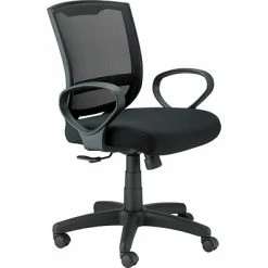 Best Sale 😍 Task Chairs Raynor Eurotech Fabric/Mesh Maze Task Chair, Black 🤩