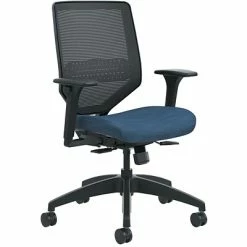 Best reviews of ✨ Task Chairs HON Solve Ilira-Stretch Mesh/Fabric Mid-Back Task Chair, Black/Midnight 🧨
