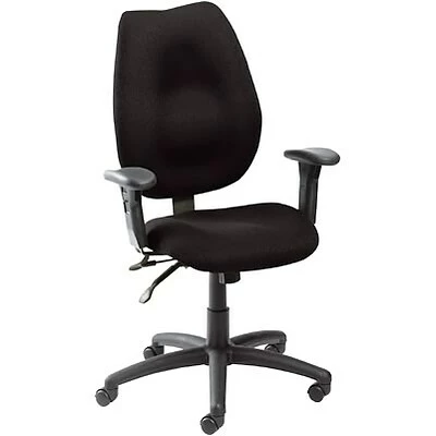 Outlet 🔥 Task Chairs Boss High-Back Task Chair With Adjustable Arms, Black (B1002-BK) ✨ 3 Outlet 🔥 Task Chairs Boss High-Back Task Chair With Adjustable Arms, Black (B1002-BK) ✨