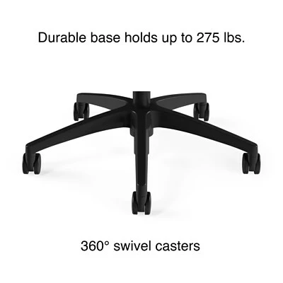 Cheapest ✔️ Union & Scale Task Chairs Union & Scale FlexFit™ 1500TF Mesh Back Fabric Task Chair, Blue/Black (UN59413) 😍 8 Cheapest ✔️ Union & Scale Task Chairs Union & Scale FlexFit™ 1500TF Mesh Back Fabric Task Chair, Blue/Black (UN59413) 😍 - Image 6