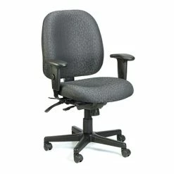Wholesale 🧨 Task Chairs Raynor Eurotech Fabric 4 X 4 Multi-function Task Chair, Charcoal 💯