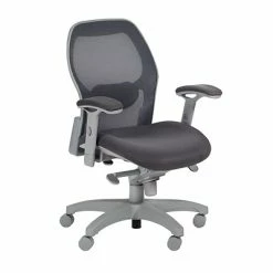 Deals 👍 Task Chairs Safco 3200 Mesh Task Chair, Adjustable Arms, Gray (3200G) 🧨
