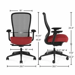 Top 10 🤩 Union & Scale Task Chairs Union & Scale™ Workplace2.0™ Ayalon Mesh Back Fabric Task Chair, Black/Red (UN59412) 👏 -Office Chairs Online store unnamed file 4059