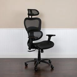Best reviews of 🎉 Office Chairs Flash Furniture Ergonomic Mesh Office Chair, Black (HLC1388F1KBK) 🥰 -Office Chairs Online store unnamed file 409