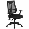 Budget 😉 Task Chairs Flash Furniture High-Back Mesh Swivel Task Chair With Triple Paddle Control, Black (HL0017) 😉 -Office Chairs Online store unnamed file 4102