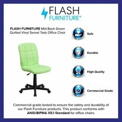 Wholesale 🛒 Task Chairs Flash Furniture Mid-Back Quilted Vinyl Task Chair, Green 🥰 -Office Chairs Online store unnamed file 4129