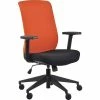 Hot Sale ⭐ Raynor Task Chairs Gene High Back Task Chair, Black Fabric Seat With Dark Orange Fabric Back 😀 -Office Chairs Online store unnamed file 4179