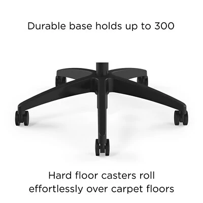 Cheapest 👏 Union & Scale Task Chairs Union & Scale™ Workplace2.0™ Task Chair Upholstered, Armless, Iron Ore Fabric, Synchro Tilt (54166) 😍 8 Cheapest 👏 Union & Scale Task Chairs Union & Scale™ Workplace2.0™ Task Chair Upholstered, Armless, Iron Ore Fabric, Synchro Tilt (54166) 😍 - Image 6