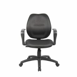 Cheap 👍 Task Chairs Boss Mid-Back Task Chair With Loop Arms, Black (B1015-BK) 🤩 -Office Chairs Online store unnamed file 4250
