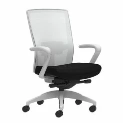 Best deal ⭐ Union & Scale Task Chairs Union & Scale Workplace2.0™ Fabric Task Chair, Black, Adjustable Lumbar, Fixed Arms, Advanced Synchro-Tilt Seat Control (53589) 😀