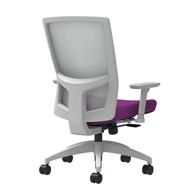Best Pirce ๐ Union & Scale Task Chairs Union & Scale Workplace2.0โข Fabric Task Chair, Amethyst, Integrated Lumbar, 2D Arms, Synchro-Tilt With Seat Slide (53470) ๐ 4 Best Pirce ๐ Union & Scale Task Chairs Union & Scale Workplace2.0โข Fabric Task Chair, Amethyst, Integrated Lumbar, 2D Arms, Synchro-Tilt With Seat Slide (53470) ๐ - Image 2