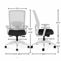Best Sale ❤️ Union & Scale Task Chairs Union & Scale™ Workplace2.0™ Fabric Task Chair, Iron Ore, Adjustable Lumbar, 2D Arms, Synchro-Tilt With Seat Slide (53483) ✔️ -Office Chairs Online store unnamed file 4310