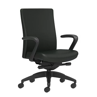 Best Sale ⭐ Union & Scale Task Chairs Union & Scale Workplace2.0™ Task Chair Upholstered, Fixed Arms, Black Vinyl Synchro Tilt Seat Slide (54189) 💯 3 Best Sale ⭐ Union & Scale Task Chairs Union & Scale Workplace2.0™ Task Chair Upholstered, Fixed Arms, Black Vinyl Synchro Tilt Seat Slide (54189) 💯