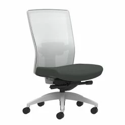 Best deal 🛒 Union & Scale Task Chairs Union & Scale Workplace2.0™ Fabric Task Chair, Iron Ore, Adjustable Lumbar, Armless, Advanced Synchro-Tilt Seat Control (53569) 🧨