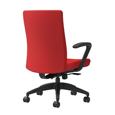 Buy 🤩 Union & Scale Task Chairs Union & Scale Workplace2.0™ Task Chair Upholstered, Fixed Arms, Ruby Fabric, Synchro Tilt (54158) 💯 4 Buy 🤩 Union & Scale Task Chairs Union & Scale Workplace2.0™ Task Chair Upholstered, Fixed Arms, Ruby Fabric, Synchro Tilt (54158) 💯 - Image 2