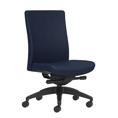 Hot Sale ๐ Union & Scale Task Chairs Union & Scale Workplace2.0โข Task Chair Upholstered, Armless, Navy Fabric, Synchro Tilt Seat Slide (54201) ๐ 3 Hot Sale ๐ Union & Scale Task Chairs Union & Scale Workplace2.0โข Task Chair Upholstered, Armless, Navy Fabric, Synchro Tilt Seat Slide (54201) ๐