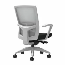 Brand new 😀 Union & Scale Task Chairs Union & Scale Workplace2.0™ Task Chair, Black Vinyl, Adjustable Lumbar, Fixed Arms, Advanced Synchro-Tilt Seat Control (53593) ✨ -Office Chairs Online store unnamed file 4406