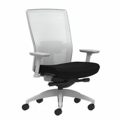 Wholesale ✨ Union & Scale Task Chairs Union & Scale Workplace2.0™ Fabric Task Chair, Black, Adjustable Lumbar, 2D Arms, Advanced Synchro-Tilt (53545) ❤️