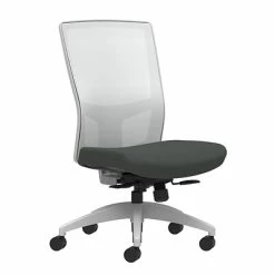 Cheapest 🎉 Union & Scale Task Chairs Union & Scale Workplace2.0™ Fabric Task Chair, Iron Ore, Integrated Lumbar, Armless, Synchro-Tilt W/ Seat Slide Control (53506) ⌛