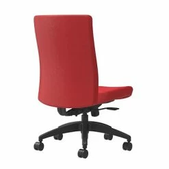 New 😍 Union & Scale Task Chairs Union & Scale Workplace2.0™ Task Chair Upholstered, Armless, Cherry Fabric, Synchro Tilt (54161) 🎁 -Office Chairs Online store unnamed file 4437