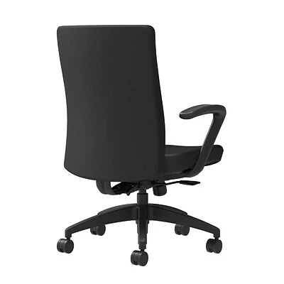 Wholesale 🧨 Union & Scale Task Chairs Union & Scale Workplace2.0™ Task Chair Upholstered, Fixed Arms, Black Fabric, Synchro Tilt (54154) 🎁 4 Wholesale 🧨 Union & Scale Task Chairs Union & Scale Workplace2.0™ Task Chair Upholstered, Fixed Arms, Black Fabric, Synchro Tilt (54154) 🎁 - Image 2