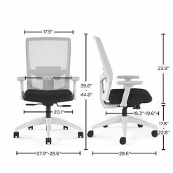 Cheapest ✨ Union & Scale Task Chairs Union & Scale™ Workplace2.0™ 500 Series Task Chair, Black Vinyl, Adjustable Lumbar, 2D Arms, Synchro-Tilt W/Seat Slide (53485) 🥰 -Office Chairs Online store unnamed file 4485