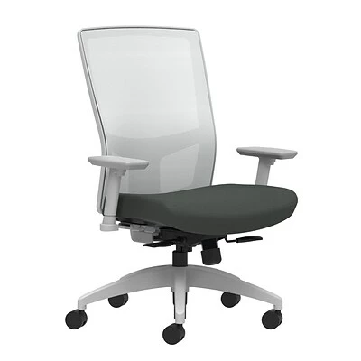 New 🧨 Union & Scale Task Chairs Union & Scale Workplace2.0™ Fabric Task Chair, Iron Ore, Integrated Lumbar, 2D Arms, Synchro-Tilt With Seat Slide (53484) 🥰 3 New 🧨 Union & Scale Task Chairs Union & Scale Workplace2.0™ Fabric Task Chair, Iron Ore, Integrated Lumbar, 2D Arms, Synchro-Tilt With Seat Slide (53484) 🥰