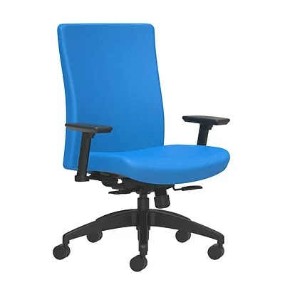 Hot Sale 💯 Union & Scale Task Chairs Union & Scale Workplace2.0™ Task Chair Upholstered 2D, Adjustable Arms, Cobalt Fabric, Synchro Tilt (54140) ⭐ 3 Hot Sale 💯 Union & Scale Task Chairs Union & Scale Workplace2.0™ Task Chair Upholstered 2D, Adjustable Arms, Cobalt Fabric, Synchro Tilt (54140) ⭐