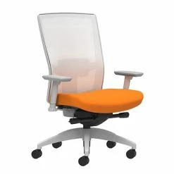 Best deal 😀 Union & Scale Task Chairs Union & Scale Workplace2.0™ Fabric Task Chair, Apricot, Adjustable Lumbar, 2D Arms, Advanced Synchro-Tilt (53536) 💯