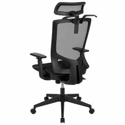 Brand new 🎁 Office Chairs Flash Furniture Ergonomic Mesh Office Chair, Black (H28091KYBK) 🎉 -Office Chairs Online store unnamed file 451