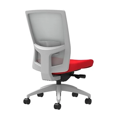 Best deal 💯 Union & Scale Task Chairs Union & Scale Workplace2.0™ Fabric Task Chair, Ruby Red, Adjustable Lumbar, Armless, Advanced Synchro-Tilt Seat Control 53575) 🎁 4 Best deal 💯 Union & Scale Task Chairs Union & Scale Workplace2.0™ Fabric Task Chair, Ruby Red, Adjustable Lumbar, Armless, Advanced Synchro-Tilt Seat Control 53575) 🎁 - Image 2