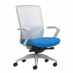 Best Pirce π Union & Scale Task Chairs Union & Scale Workplace2.0β’ Fabric Task Chair, Cobalt, Integrated Lumbar, Fixed Arms, Advanced Synchro-Tilt Seat Control (53584) π