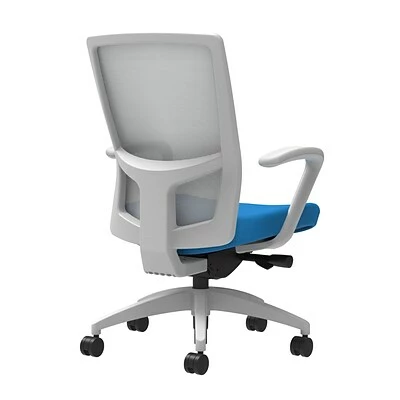 Best Pirce ๐ Union & Scale Task Chairs Union & Scale Workplace2.0โข Fabric Task Chair, Cobalt, Integrated Lumbar, Fixed Arms, Advanced Synchro-Tilt Seat Control (53584) ๐ 4 Best Pirce ๐ Union & Scale Task Chairs Union & Scale Workplace2.0โข Fabric Task Chair, Cobalt, Integrated Lumbar, Fixed Arms, Advanced Synchro-Tilt Seat Control (53584) ๐ - Image 2
