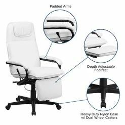 Best Sale 🎉 Executive/Managerial Chairs Flash Furniture High Back Leather Executive Reclining Office Chairs (BT70172WH) 🤩 -Office Chairs Online store unnamed file 4618
