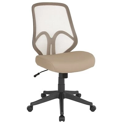 Hot Sale ๐ Office Chairs Flash Furniture Salerno Series Ergonomic Mesh Swivel High Back Office Chair, Light Brown (GOWY193ALTBN) ๐ 3 Hot Sale ๐ Office Chairs Flash Furniture Salerno Series Ergonomic Mesh Swivel High Back Office Chair, Light Brown (GOWY193ALTBN) ๐