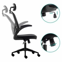 Best deal ✨ Office Chairs Urban Factory ERGO Simple Ergonomic Adjustable Office Chair, Black (ESC05UF) ⭐ -Office Chairs Online store unnamed file 4626
