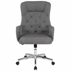 Budget 😍 Office Chairs Flash Furniture Chambord Fabric Swivel Home And Office High Back Chair, Light Gray (BT90557HLGYF) 🎁 -Office Chairs Online store unnamed file 4647