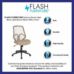 Hot Sale ๐ Office Chairs Flash Furniture Salerno Series Ergonomic Mesh Swivel High Back Office Chair, Light Brown (GOWY193ALTBN) ๐ 13 Hot Sale ๐ Office Chairs Flash Furniture Salerno Series Ergonomic Mesh Swivel High Back Office Chair, Light Brown (GOWY193ALTBN) ๐ -Office Chairs Online store unnamed file 465