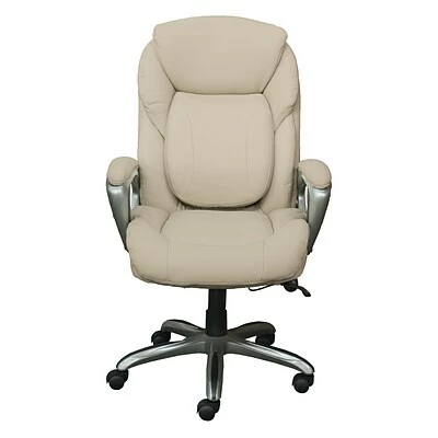 Best reviews of ๐ Executive/Managerial Chairs Serta Works My Fit Bonded Leather Executive Office Chair With Tailored Reach, Inspired Ivory (CHR200064) โญ 4 Best reviews of ๐ Executive/Managerial Chairs Serta Works My Fit Bonded Leather Executive Office Chair With Tailored Reach, Inspired Ivory (CHR200064) โญ - Image 2