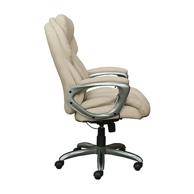 Best reviews of ๐ Executive/Managerial Chairs Serta Works My Fit Bonded Leather Executive Office Chair With Tailored Reach, Inspired Ivory (CHR200064) โญ 5 Best reviews of ๐ Executive/Managerial Chairs Serta Works My Fit Bonded Leather Executive Office Chair With Tailored Reach, Inspired Ivory (CHR200064) โญ - Image 3