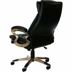 Best Pirce 🤩 Executive/Managerial Chairs Hanover Atlas Faux-Leather Swivel Executive Office Chair, Black, HOC0011 ❤️ -Office Chairs Online store unnamed file 4664