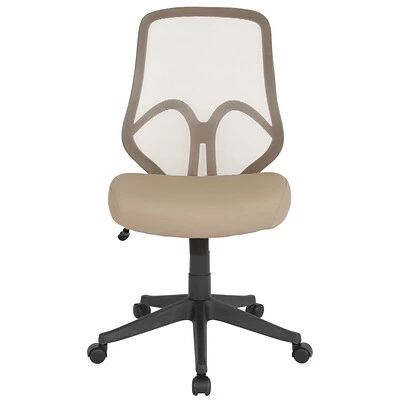 Hot Sale ๐ Office Chairs Flash Furniture Salerno Series Ergonomic Mesh Swivel High Back Office Chair, Light Brown (GOWY193ALTBN) ๐ 9 Hot Sale ๐ Office Chairs Flash Furniture Salerno Series Ergonomic Mesh Swivel High Back Office Chair, Light Brown (GOWY193ALTBN) ๐ - Image 7