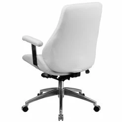 Cheap 😍 Executive/Managerial Chairs Flash Furniture Mid-Back Leather Executive Swivel Office Chair, White (BT90068MWH) 🥰 -Office Chairs Online store unnamed file 4719