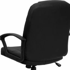 Best Sale 😍 Executive/Managerial Chairs Flash Furniture Mid Back Leather Executive Swivel Office Chair, Black (BT8075BK) 😍 -Office Chairs Online store unnamed file 4733