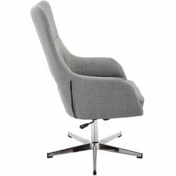 Outlet ✔️ Executive/Managerial Chairs Hanover Carlton Fabric Wingback Stationary Office Chair, Gray, HOC0007 🎉 -Office Chairs Online store unnamed file 4736