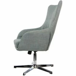Outlet ✔️ Executive/Managerial Chairs Hanover Carlton Fabric Wingback Stationary Office Chair, Gray, HOC0007 🎉 -Office Chairs Online store unnamed file 4739