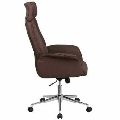 Best deal 😍 Executive/Managerial Chairs Flash Furniture High Back Fabric Executive Swivel Office Chair, Brown (CHCX0944HBN) ❤️ -Office Chairs Online store unnamed file 4754