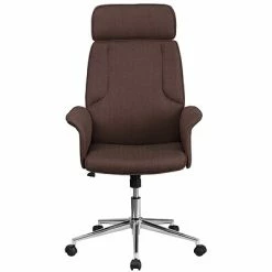 Best deal 😍 Executive/Managerial Chairs Flash Furniture High Back Fabric Executive Swivel Office Chair, Brown (CHCX0944HBN) ❤️ -Office Chairs Online store unnamed file 4755